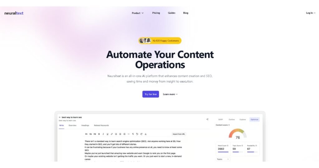 Ai Writing Tools Neuraltext